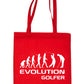 Evolution of Golf Golfer Golfing Bag For Life Shopping Tote Bag Ladies Gift