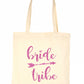Bride Tribe Wedding Favour Gift Bags Hen Party Gift Funny Shopping Tote