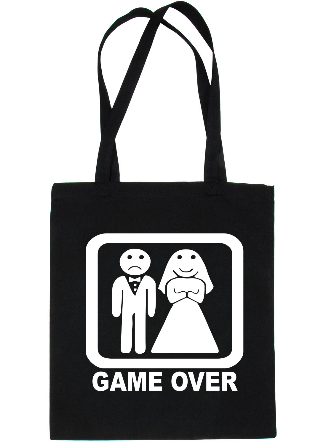 Game Over Hen Party Shopping Tote Bag Ladies Gift