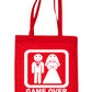 Game Over Hen Party Shopping Tote Bag Ladies Gift