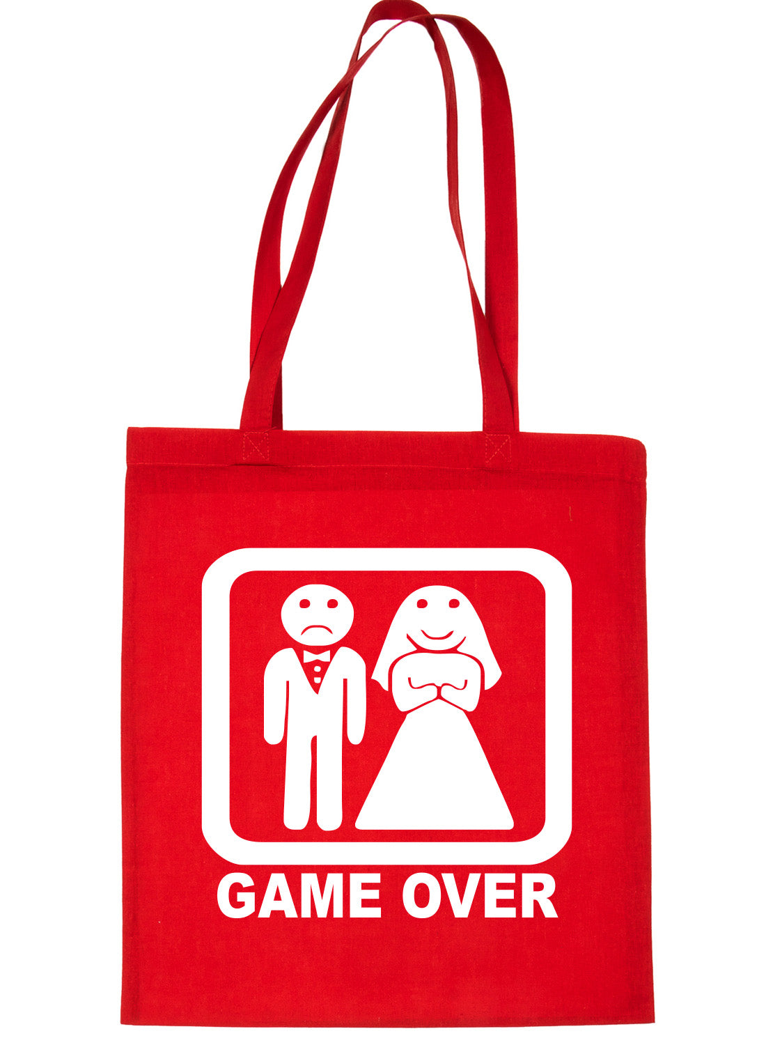 Game Over Hen Party Shopping Tote Bag Ladies Gift