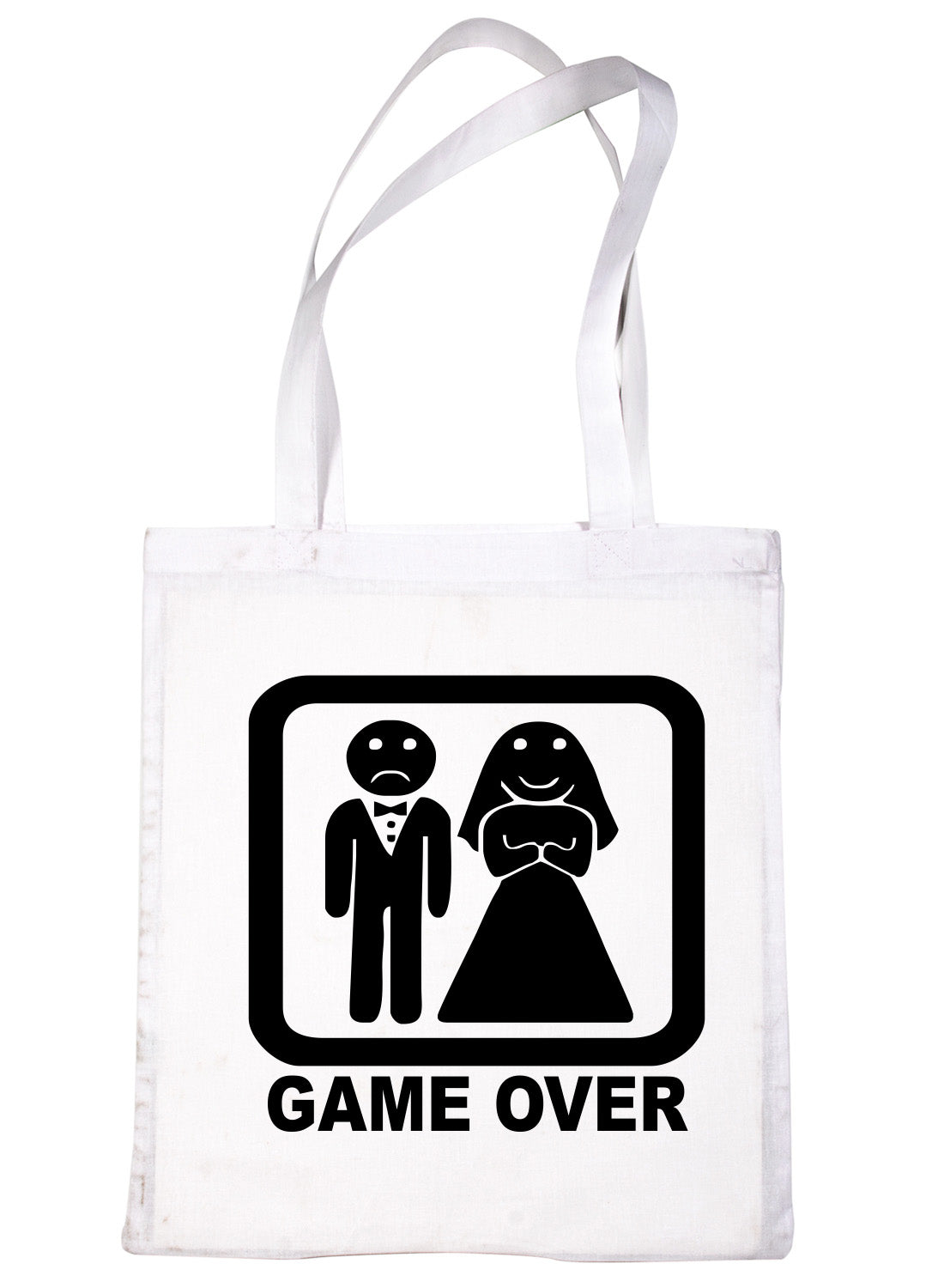 Game Over Hen Party Shopping Tote Bag Ladies Gift