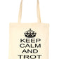 Keep Calm and Trot On Horse Riding Shopping Tote Bag Ladies Gift