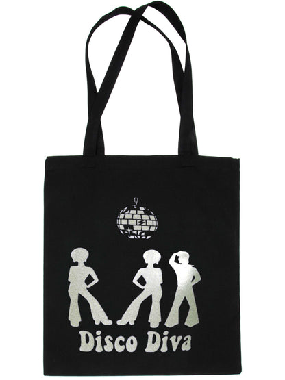 Disco Diva Dance Funny Shopping Tote Bag For Life