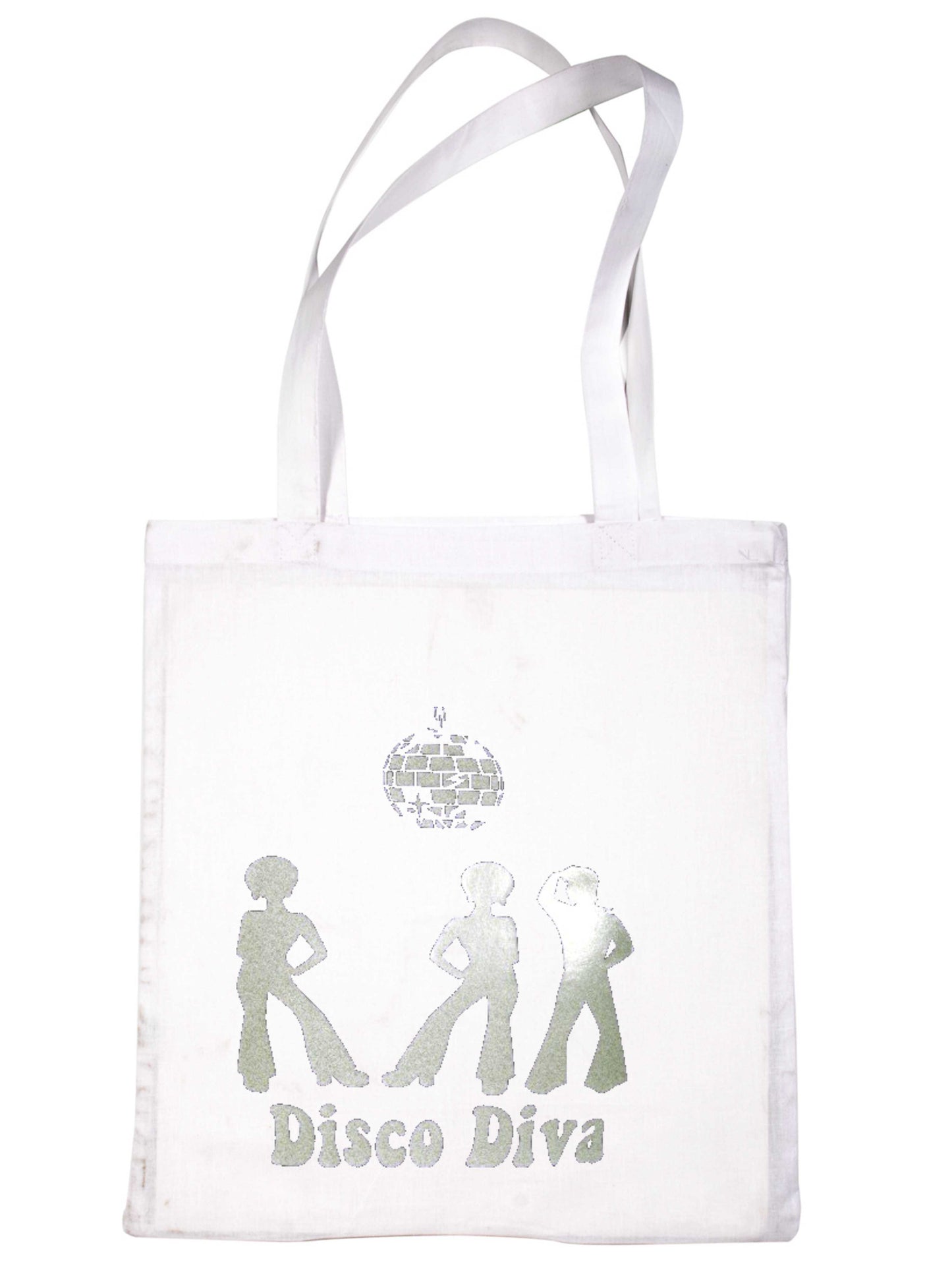 Disco Diva Dance Funny Shopping Tote Bag For Life