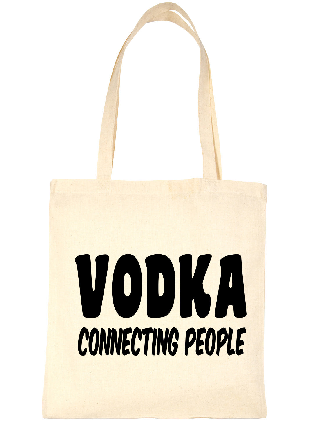 Vodka Connecting Funny Hen Party Shopping Tote Bag Ladies Gift