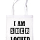 Sher-Locked Sherlock Holmes Shopping Tote Bag