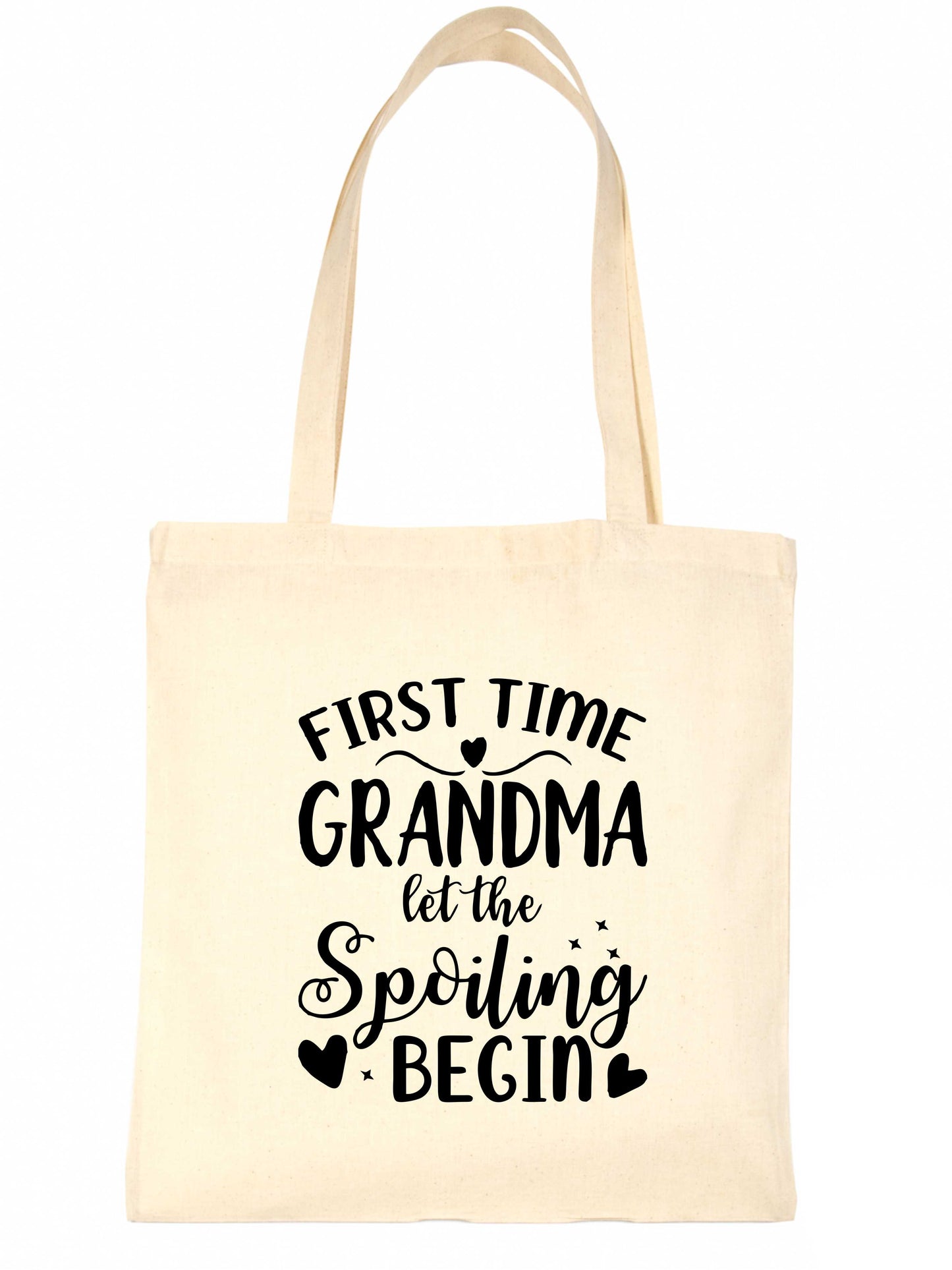 First Time Grandma Nan Funny Bag For Life Shopping Tote Bag