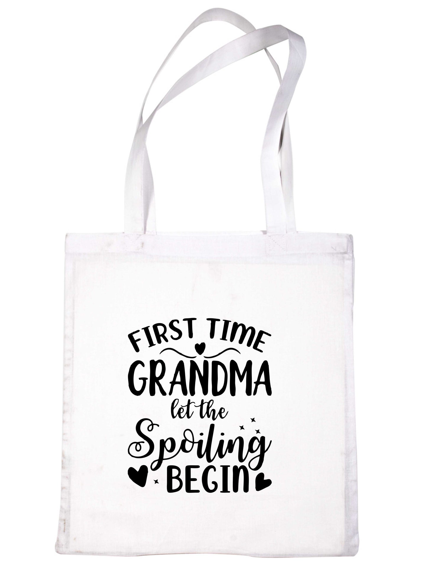 First Time Grandma Nan Funny Bag For Life Shopping Tote Bag