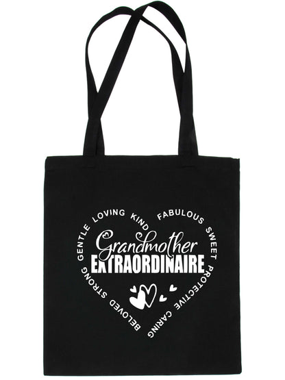 Grandmother Extraordinaire Funny Bag For Life Shopping Tote Bag