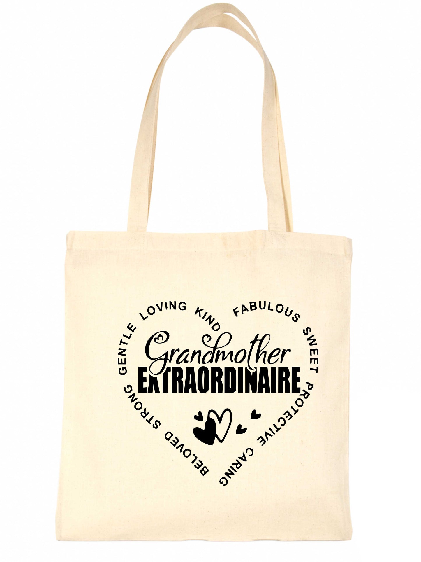 Grandmother Extraordinaire Funny Bag For Life Shopping Tote Bag