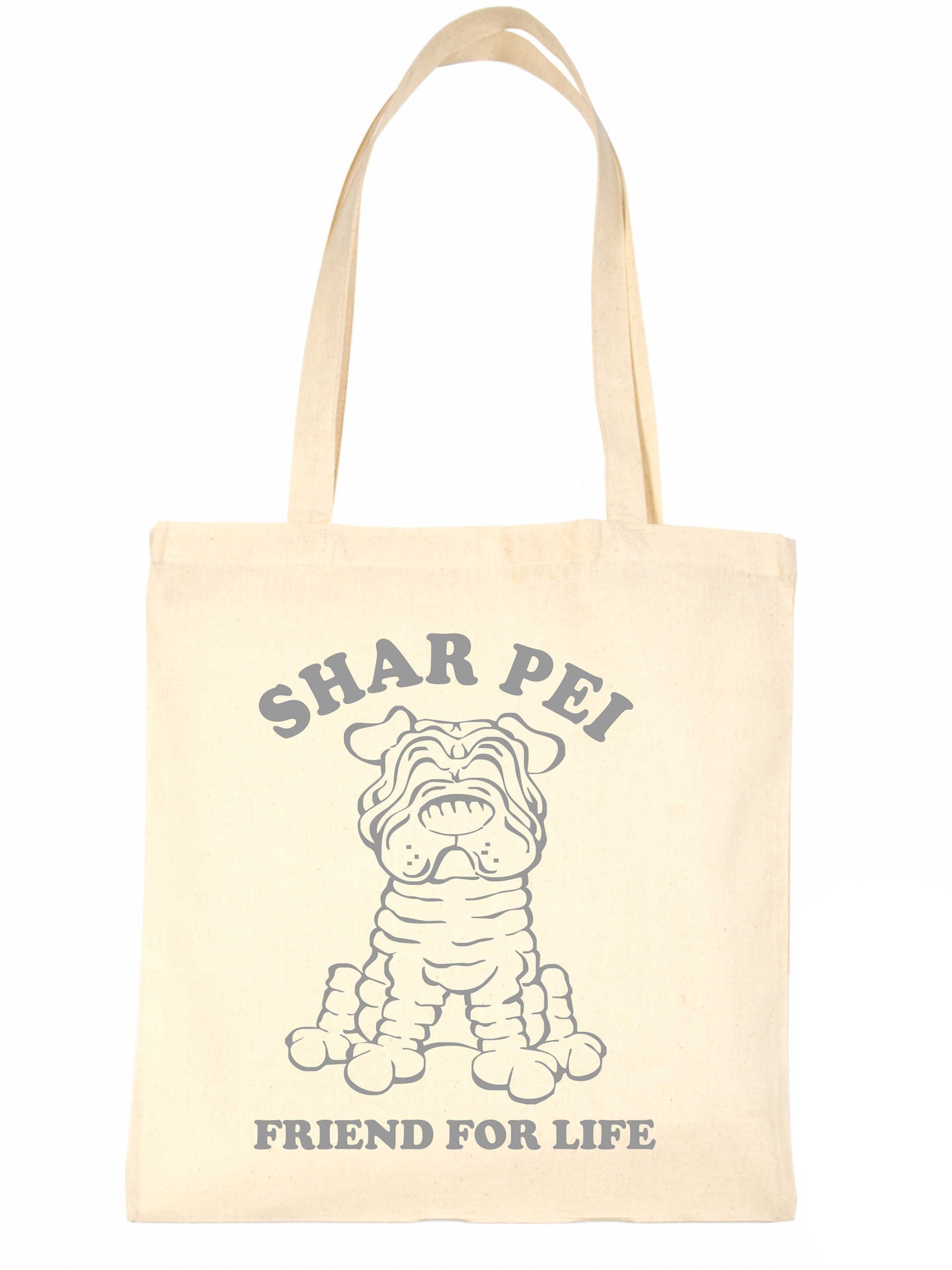 Shar Pei Dog Lover Funn Shopping Tote Bag For Life