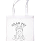 Shar Pei Dog Lover Funn Shopping Tote Bag For Life