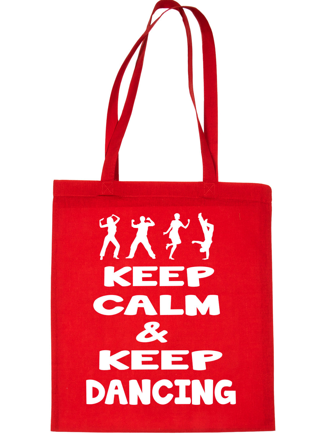 Keep Calm & Dance Disco Ballet Shopping Tote Bag Ladies Gift