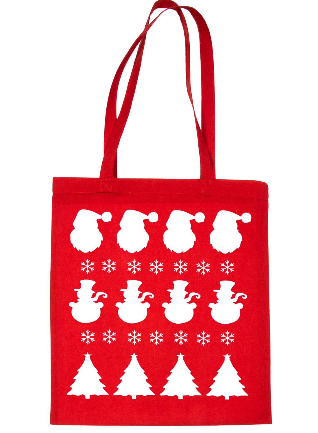 Santa Claus Father Christmas Snowman Shopping Tote Bag Ladies Gift