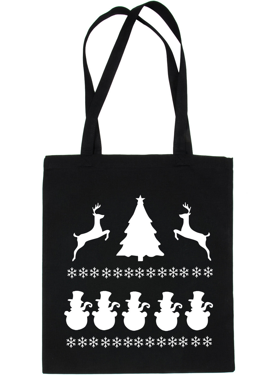 Reindeer Father Christmas Santa Claus Shopping Tote Bag Ladies Gift