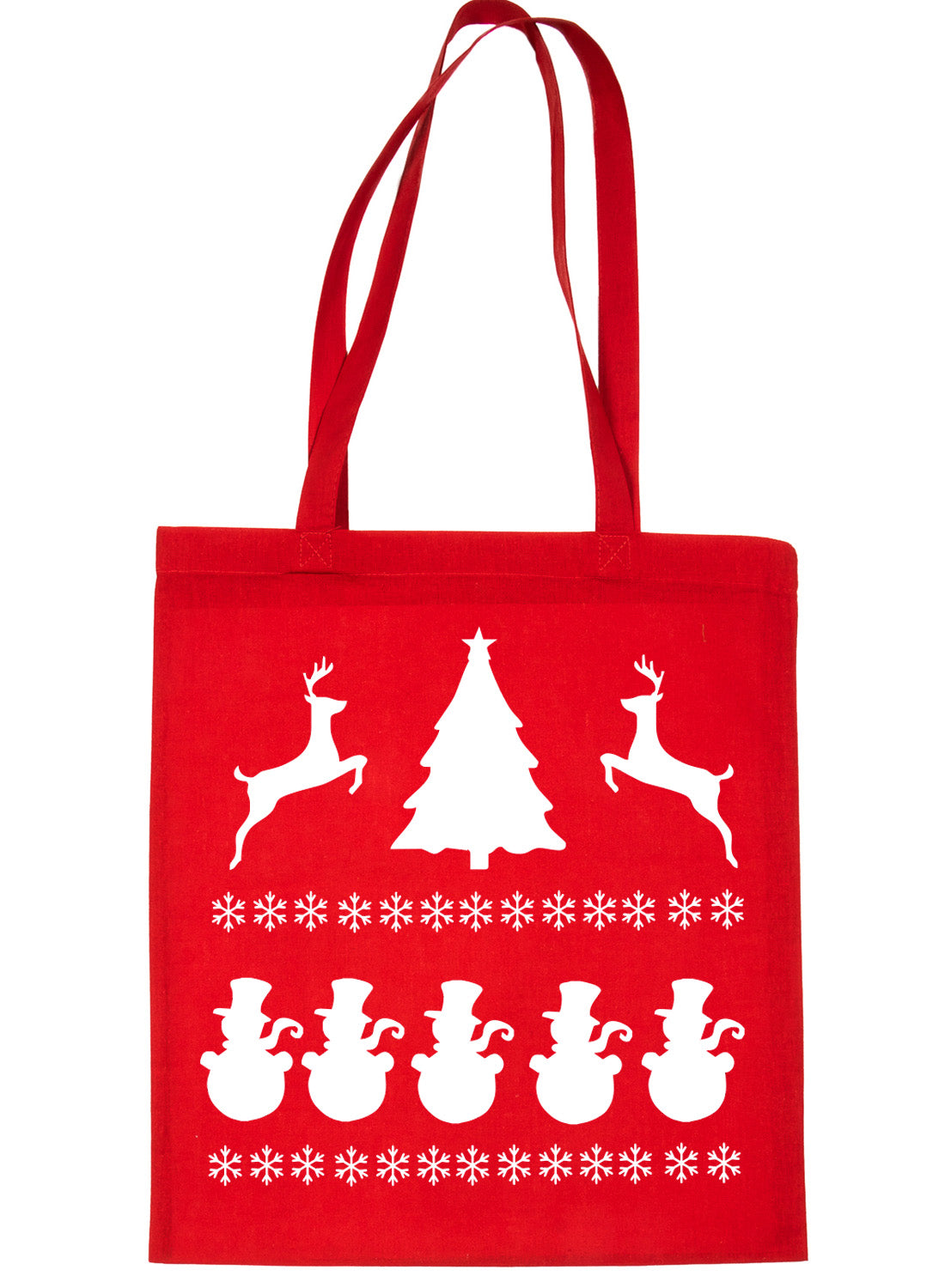 Reindeer Father Christmas Santa Claus Shopping Tote Bag Ladies Gift