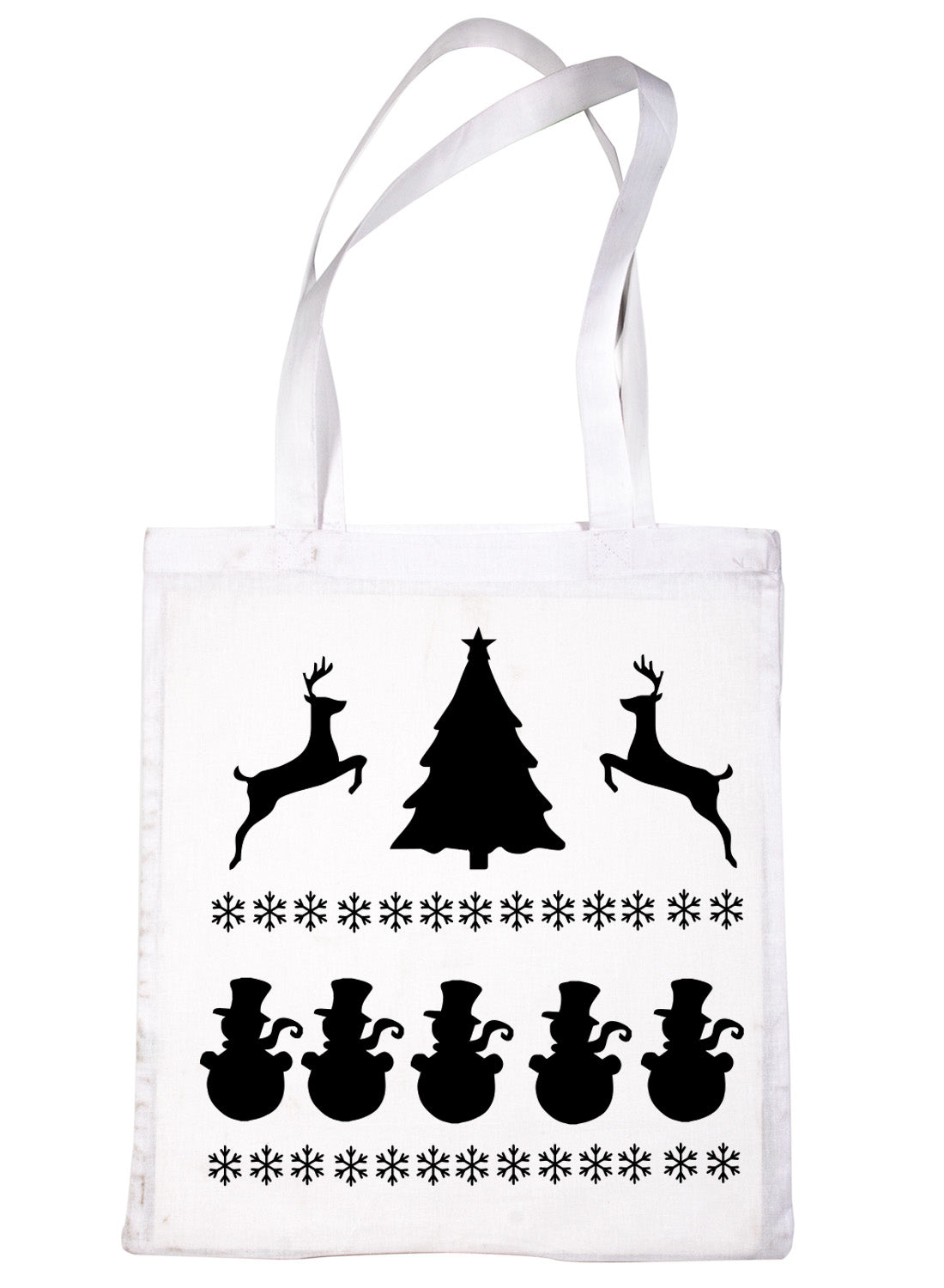 Reindeer Father Christmas Santa Claus Shopping Tote Bag Ladies Gift