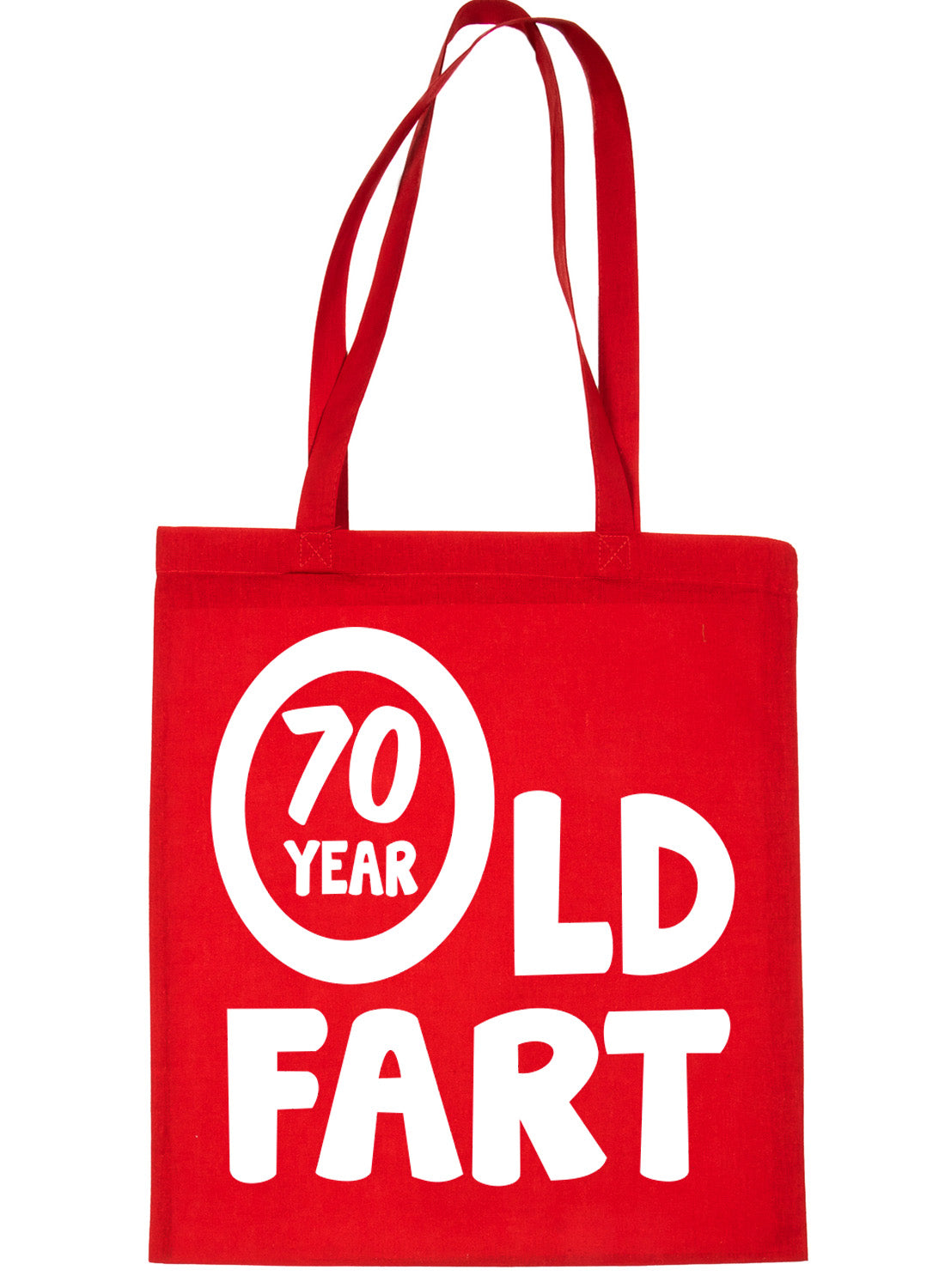 70 Year Old Fart Birthday Funny Shopping Tote Bag Ladies Gift