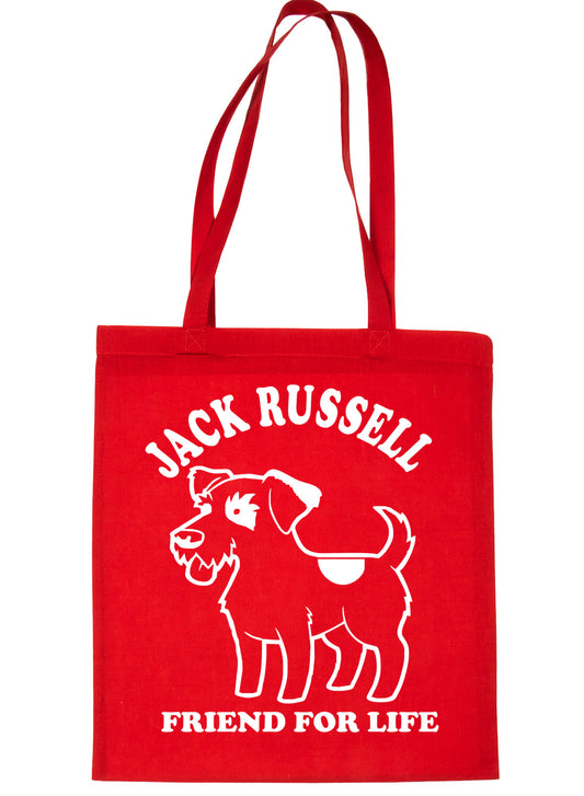 Jack Russell Dog Lover Present Shopping Tote Bag Ladies Gift