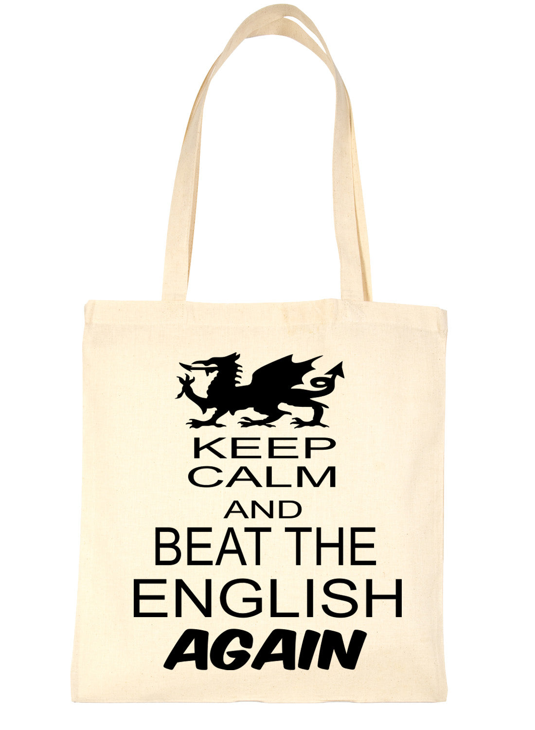 Welsh Rugby Beat The English 6 Nations Shopping Tote Bag Ladies Gift