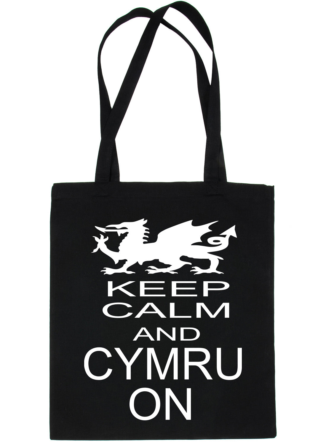 Wales Welsh Keep Calm & Cymru On Shopping Tote Bag Ladies Gift