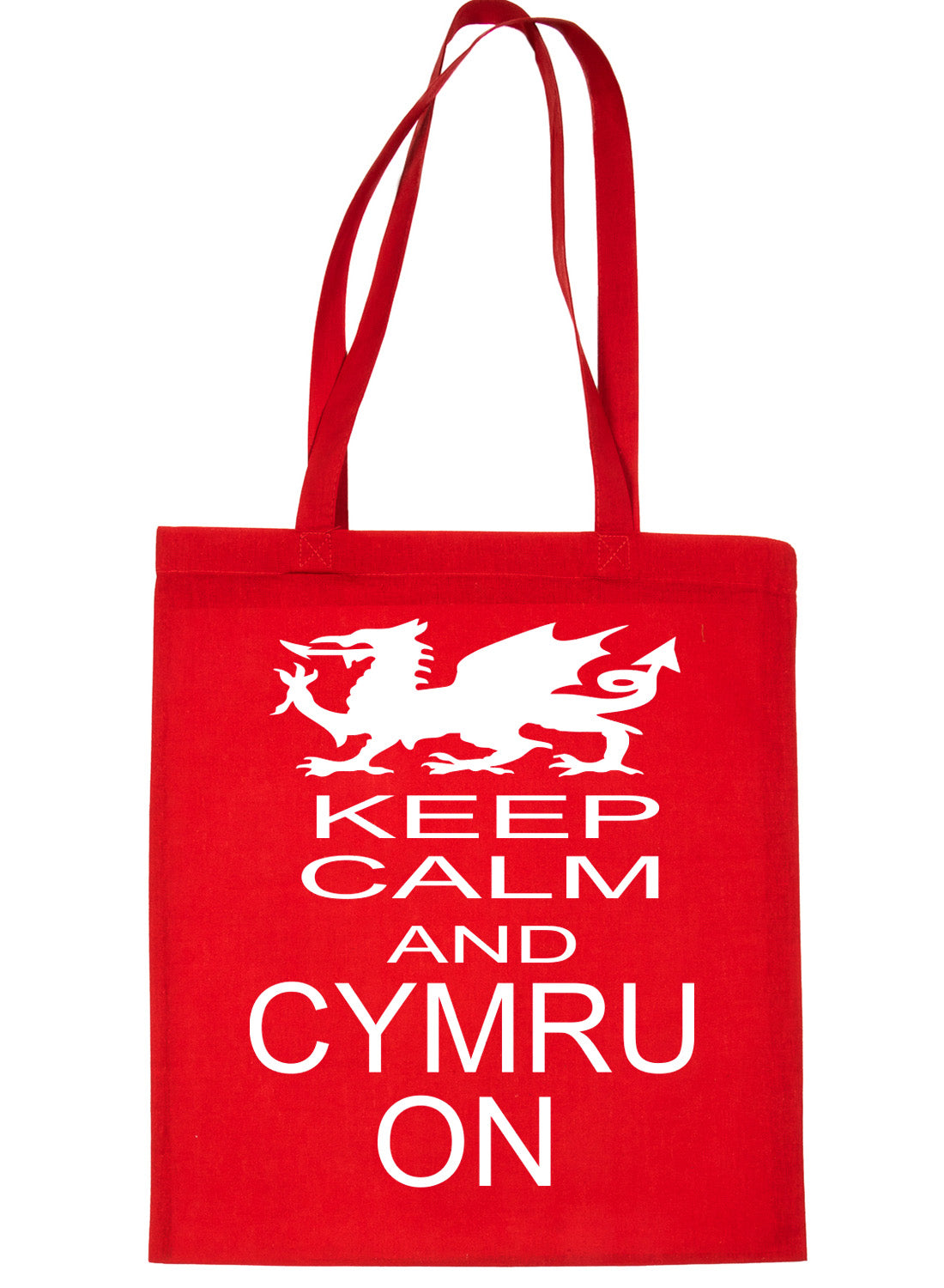 Wales Welsh Keep Calm & Cymru On Shopping Tote Bag Ladies Gift