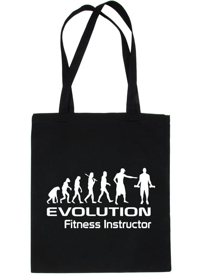 Evolution Of Fitness Instructor Gym Workout Shopping Tote Bag Ladies Gift