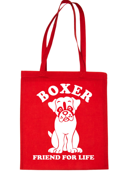 Boxer Dog Lover Funny Shopping Tote Bag Ladies Gift