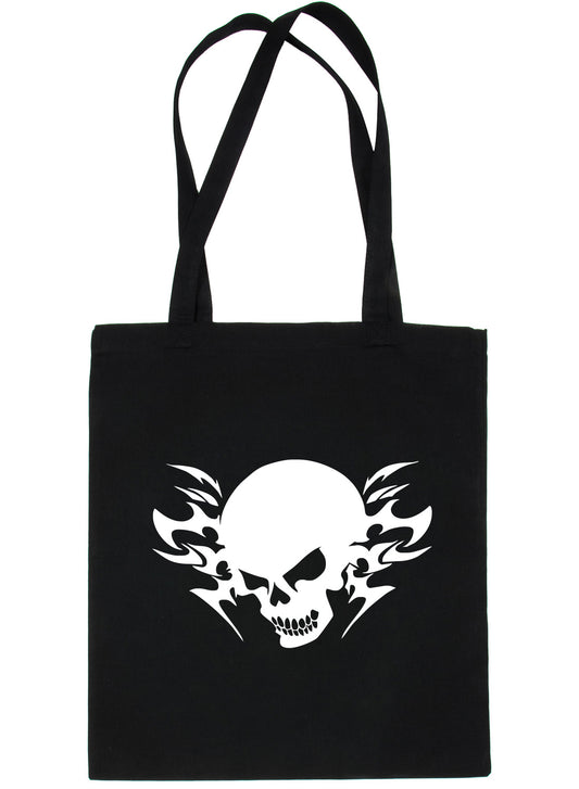 Skull Tattoo Design Shopping Tote Bag