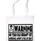 40 Year Old Git 40th Birthday Present Shopping Tote Bag Ladies Gift