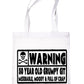 50 Year Old Git 50th Birthday Present Shopping Tote Bag Ladies Gift