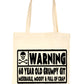 60 Year Old Git 60th Birthday Present Shopping Tote Bag Ladies Gift