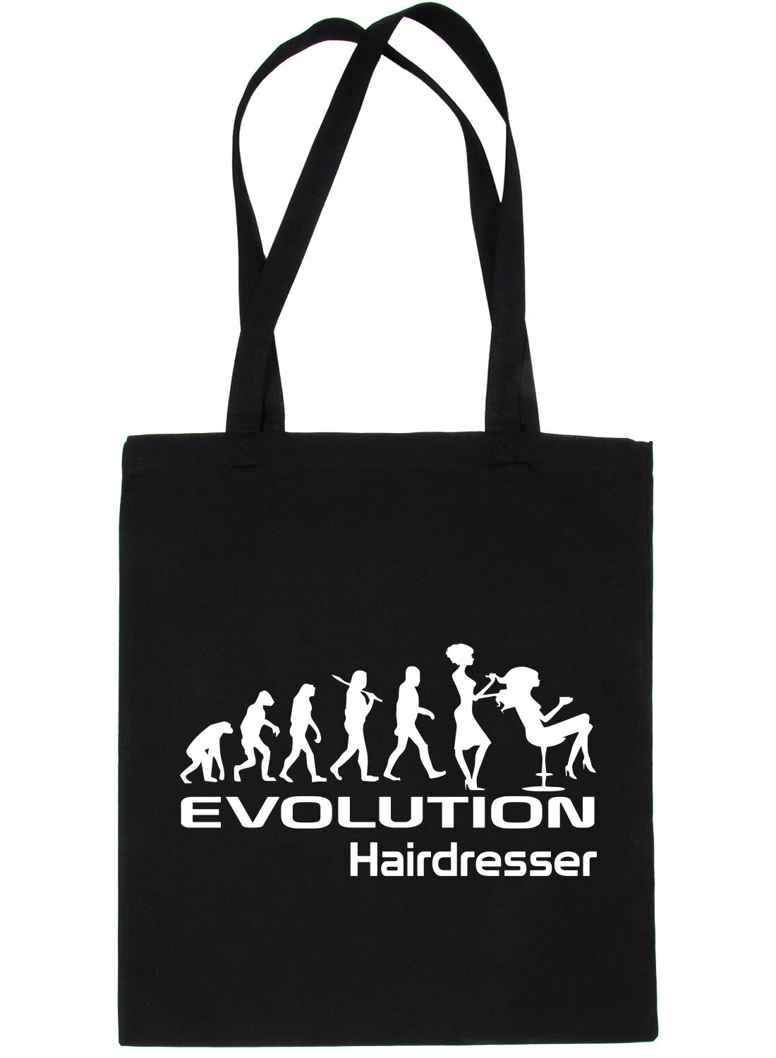 Evolution Of Hairdresser Hairdressing Shopping Tote Bag Ladies Gift