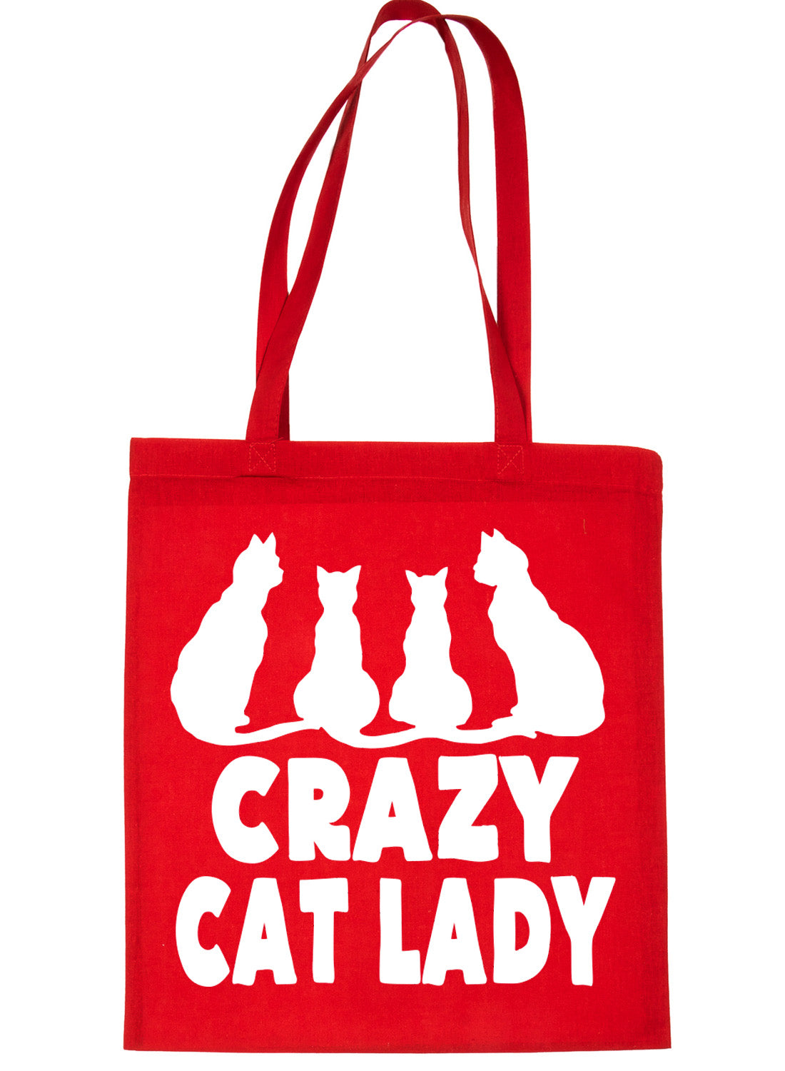 Crazy Cat Lady Funny Kitten Shopping Tote Bag For Life Ladies Gift