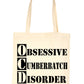 Obsessive Cumberbatch Sherlock Funny Shopping Tote Bag For Life Ladies Gift