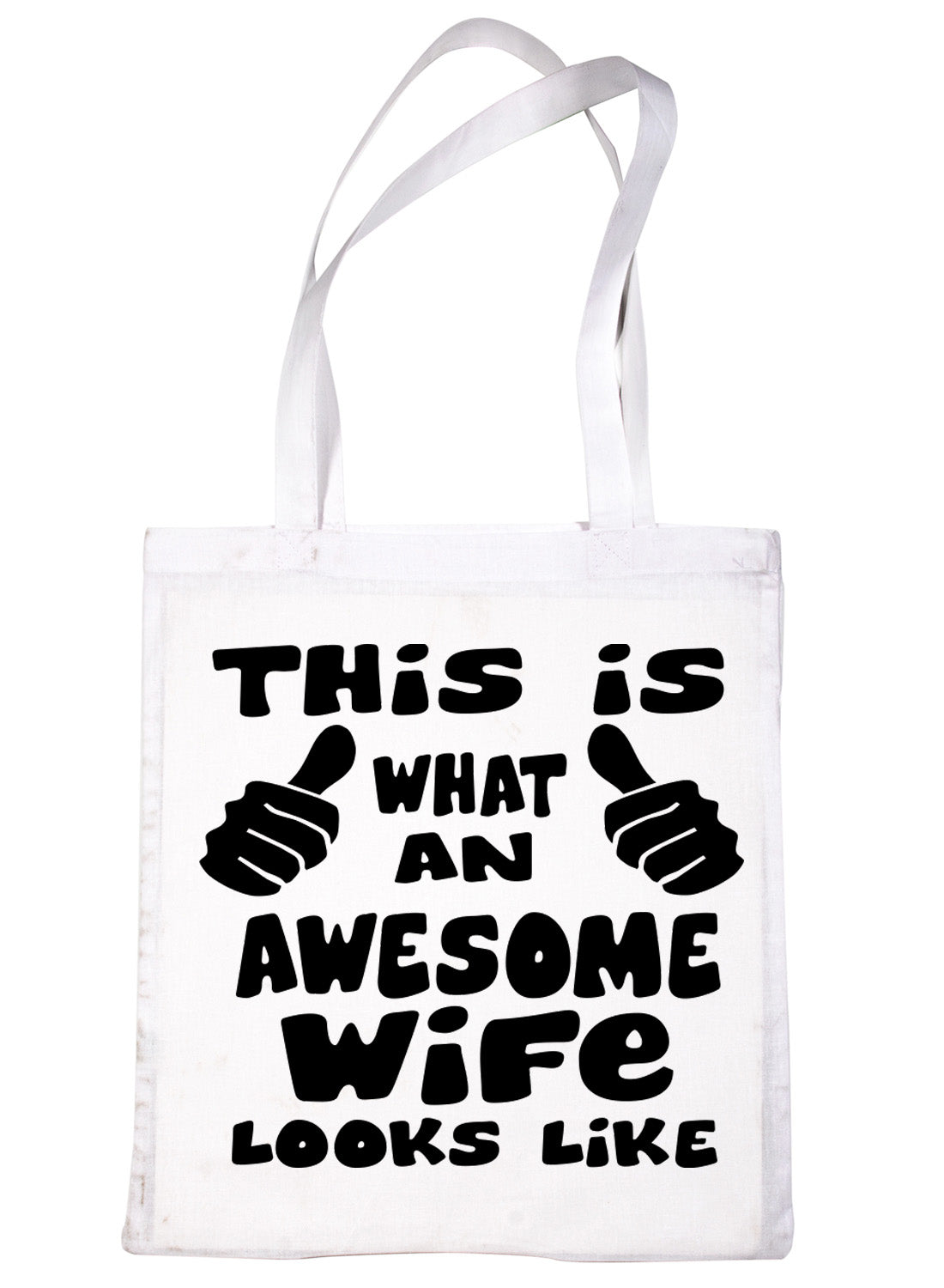 This Is What Awesome Wife Looks Like Shopping Tote Bag For Life Ladies Gift