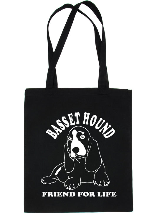 Bassett Hound Dog Lover Shopping Tote Bag For Life