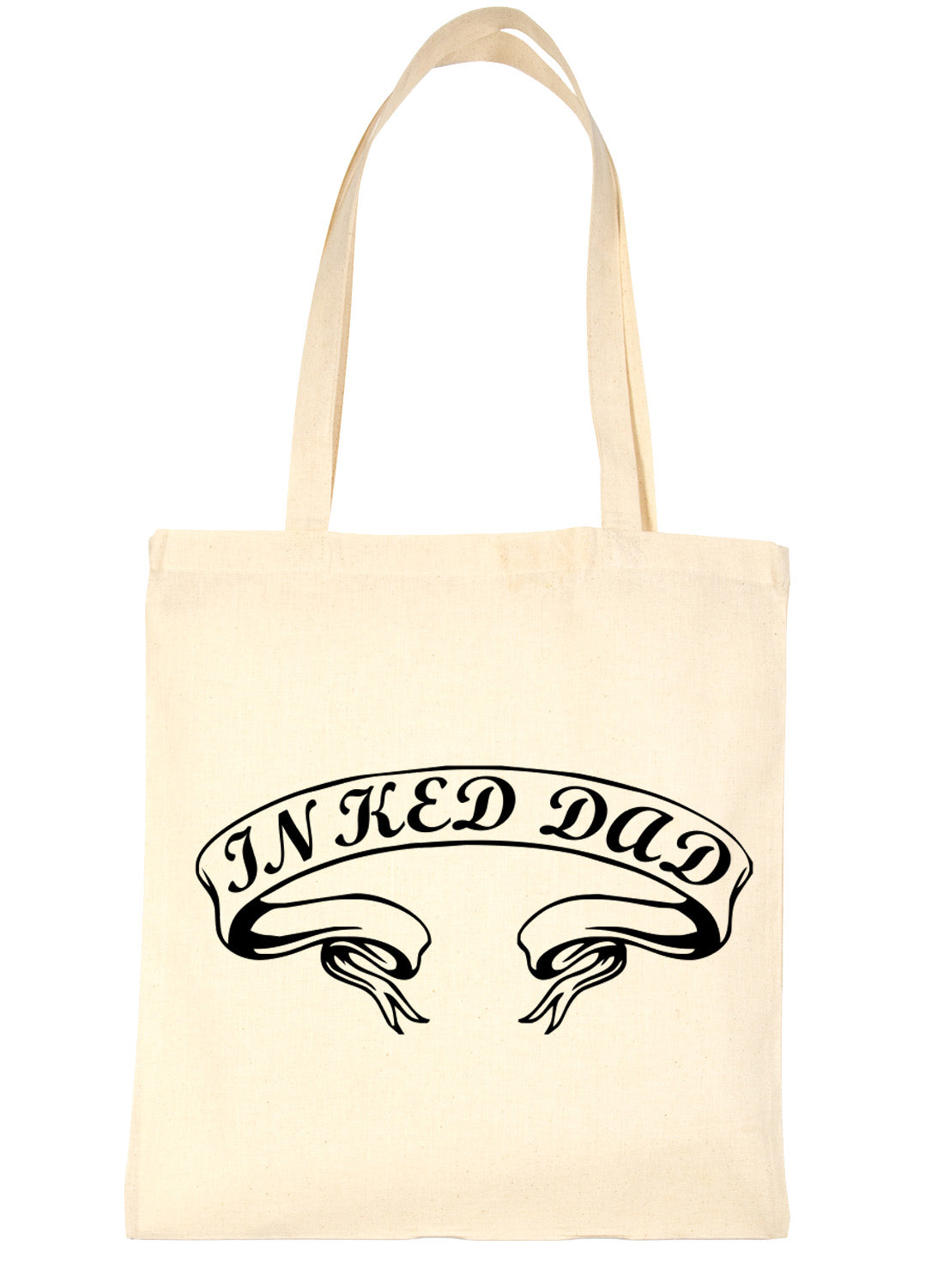 Inked Dad Tattoo Tats Shopping Tote Bag For Life