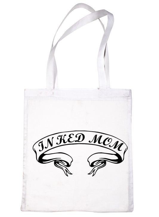 Inked Mom Tattoo Tats Shopping Tote Bag For Life