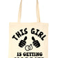 This Girl Is Getting Married Wedding Hen Party Shopping Tote Bag For Life