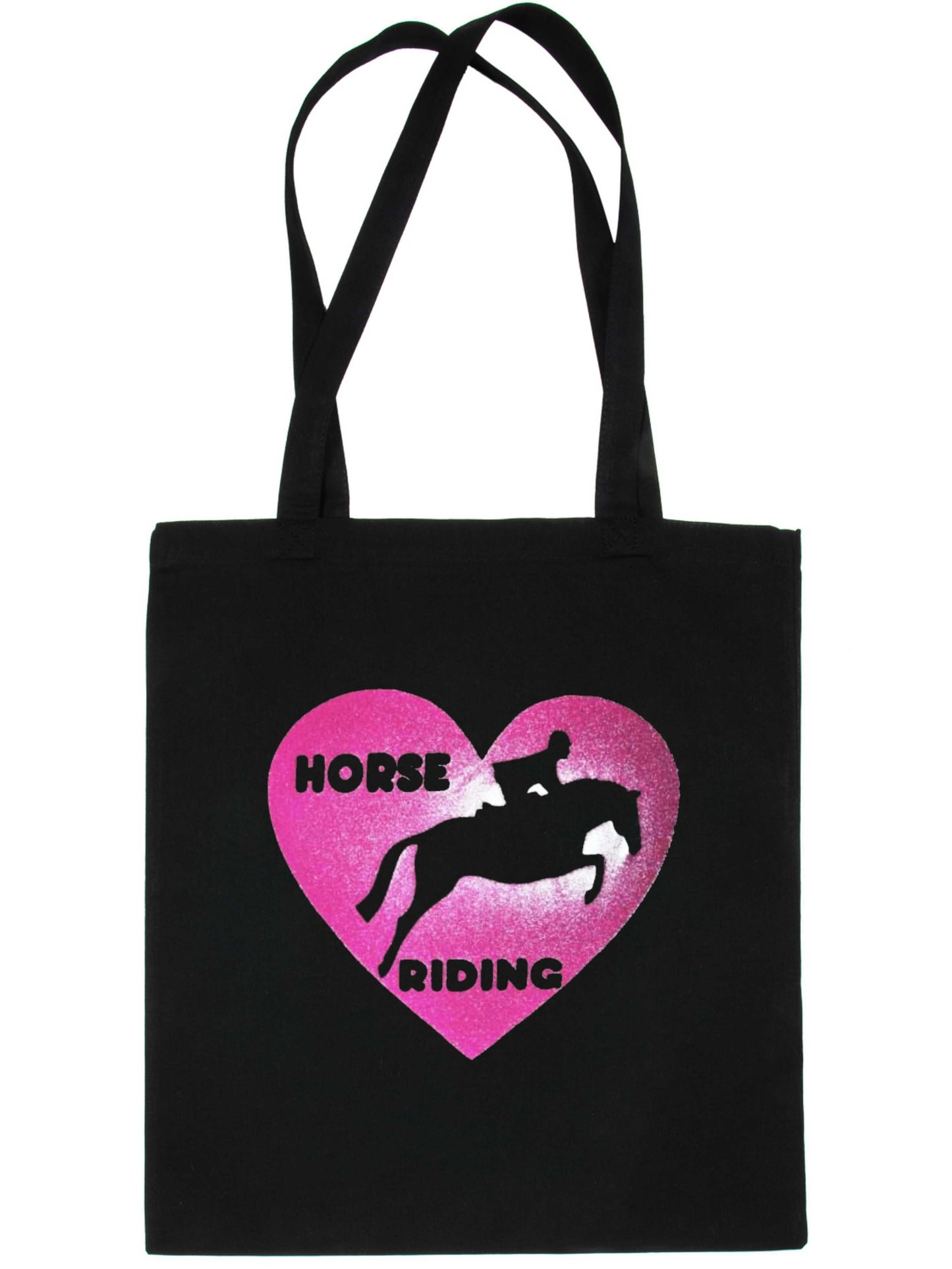 Horse Riding Ponies Equsterian Funny Shopping Tote Bag For Life