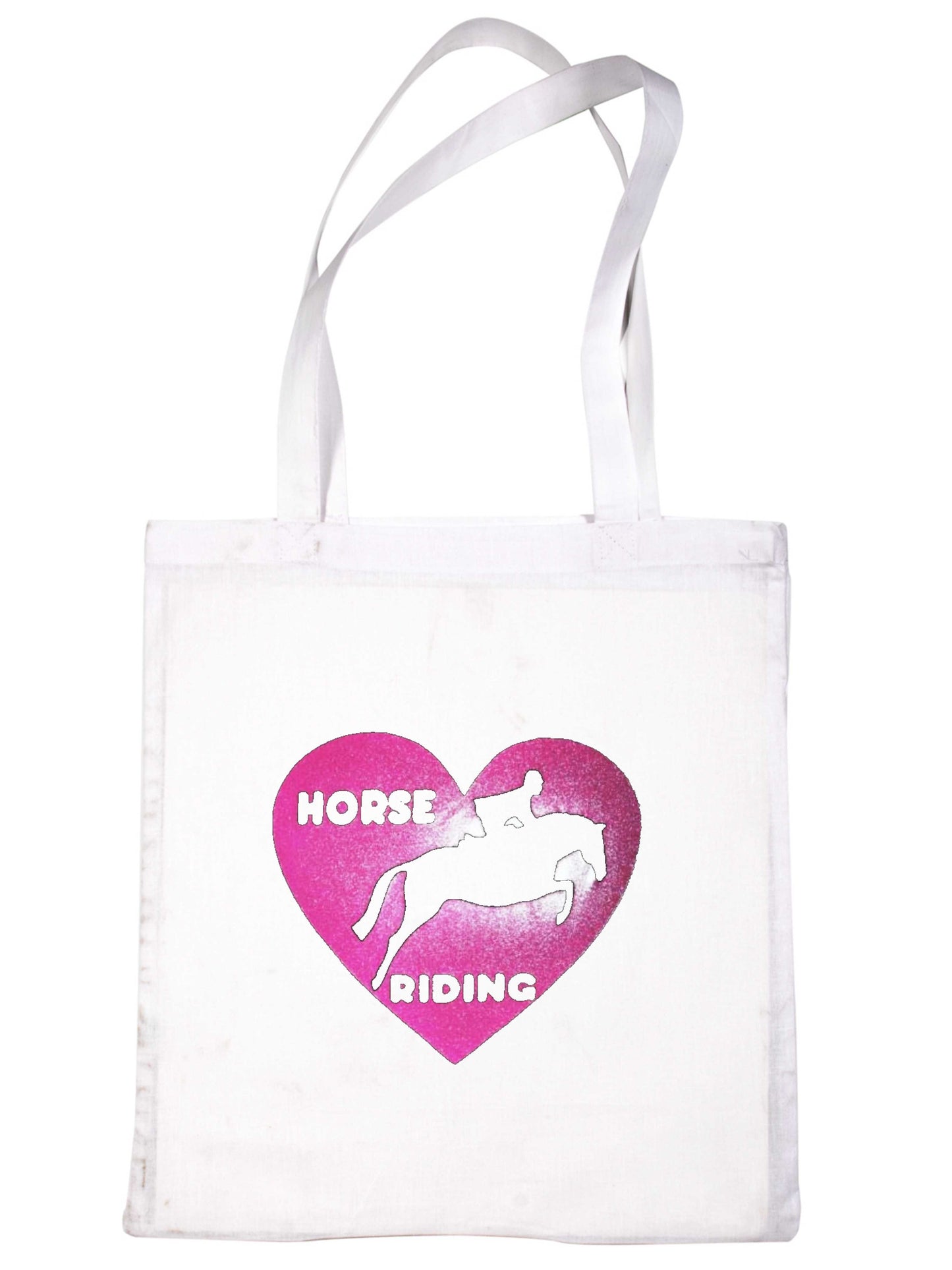 Horse Riding Ponies Equsterian Funny Shopping Tote Bag For Life