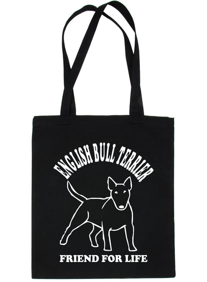 English Bull Terrier Dog Lover Shopping Tote Bag For Life