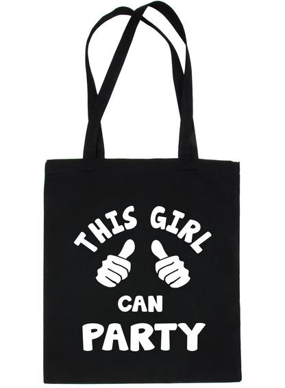 This Girl Can Party Dance Nightclub Shopping Tote Bag For Life