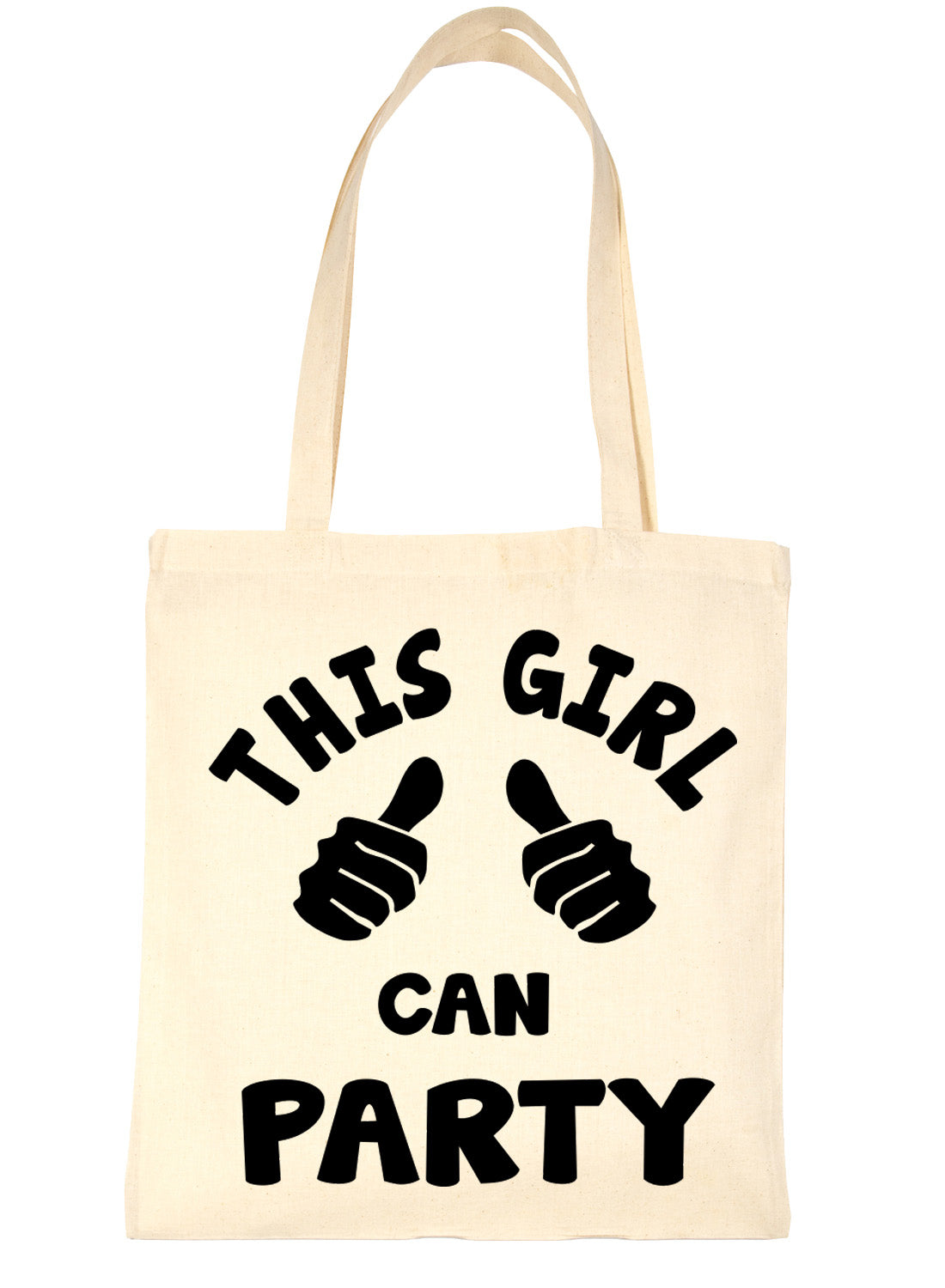 This Girl Can Party Dance Nightclub Shopping Tote Bag For Life