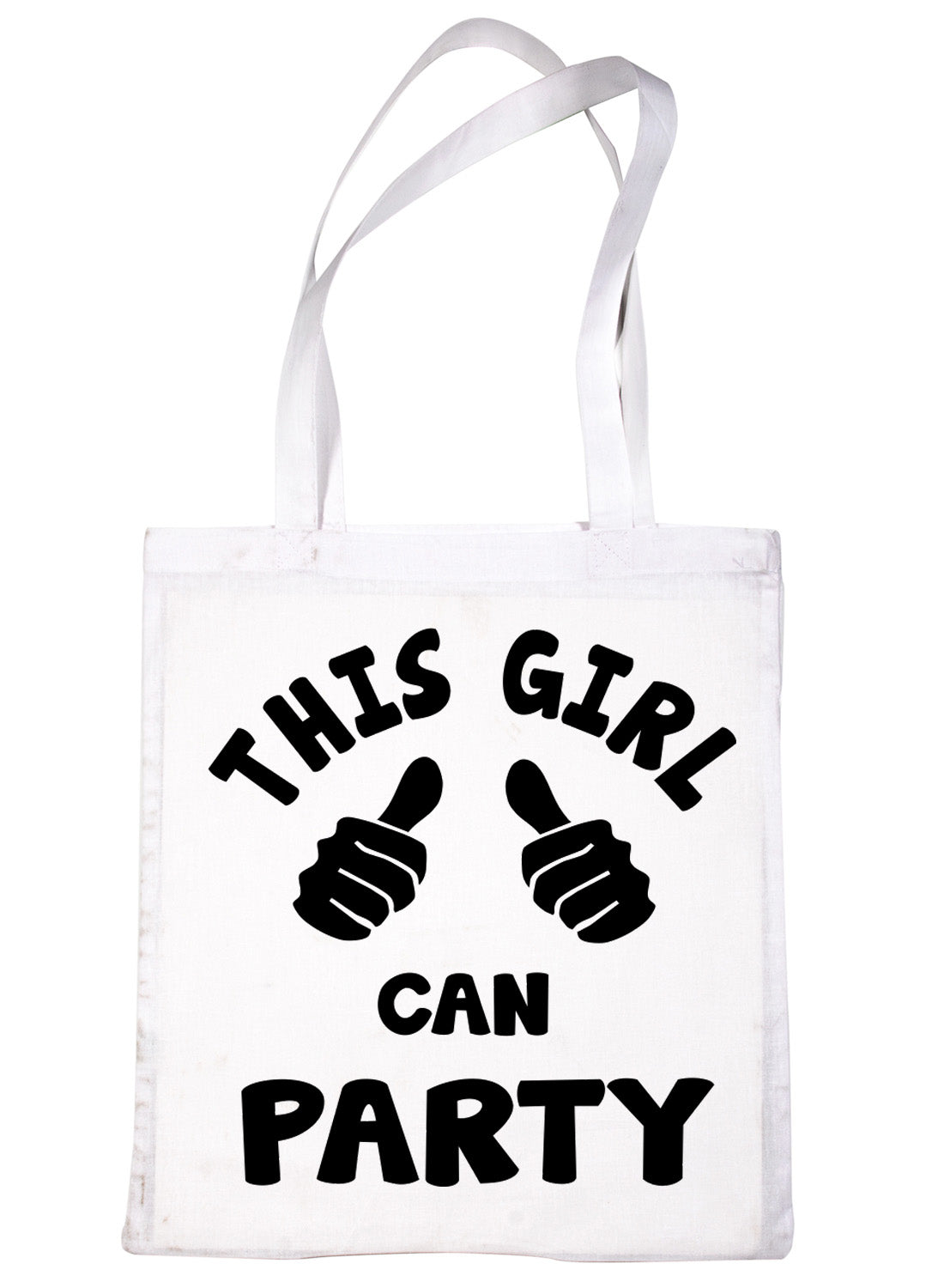 This Girl Can Party Dance Nightclub Shopping Tote Bag For Life