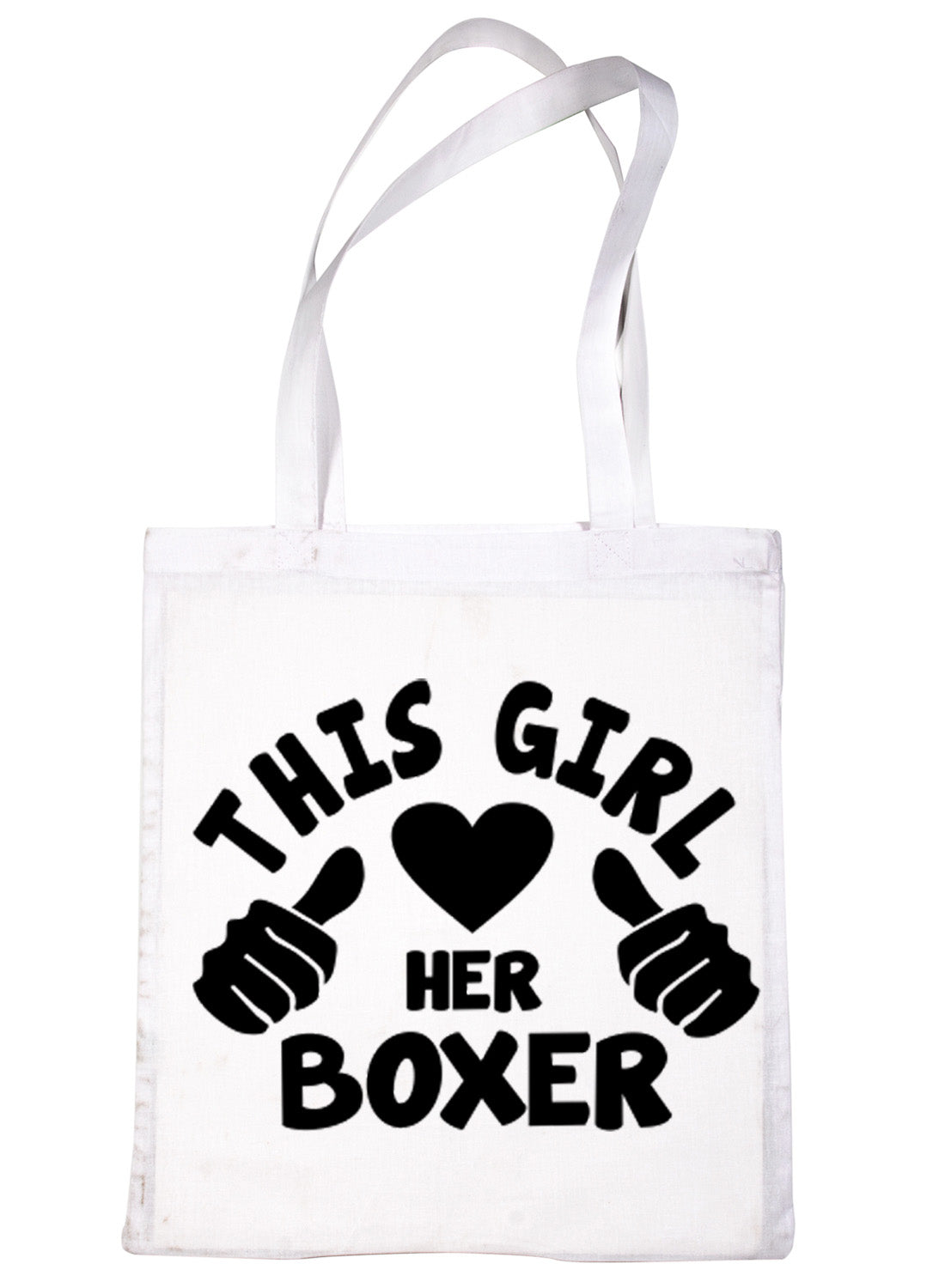This Girl Loves Her Boxer Dog Lover Shopping Tote Bag For Life