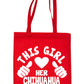 This Girl Loves Her Chihuahua Dog Lover Shopping Tote Bag For Life