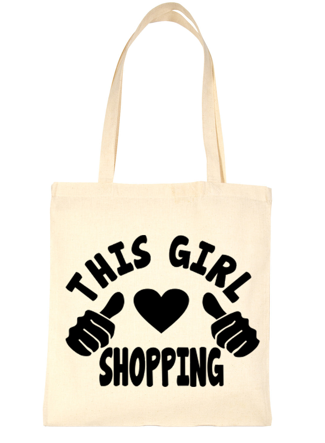 This Girl Loves Her Shopping Tote Bag For Life
